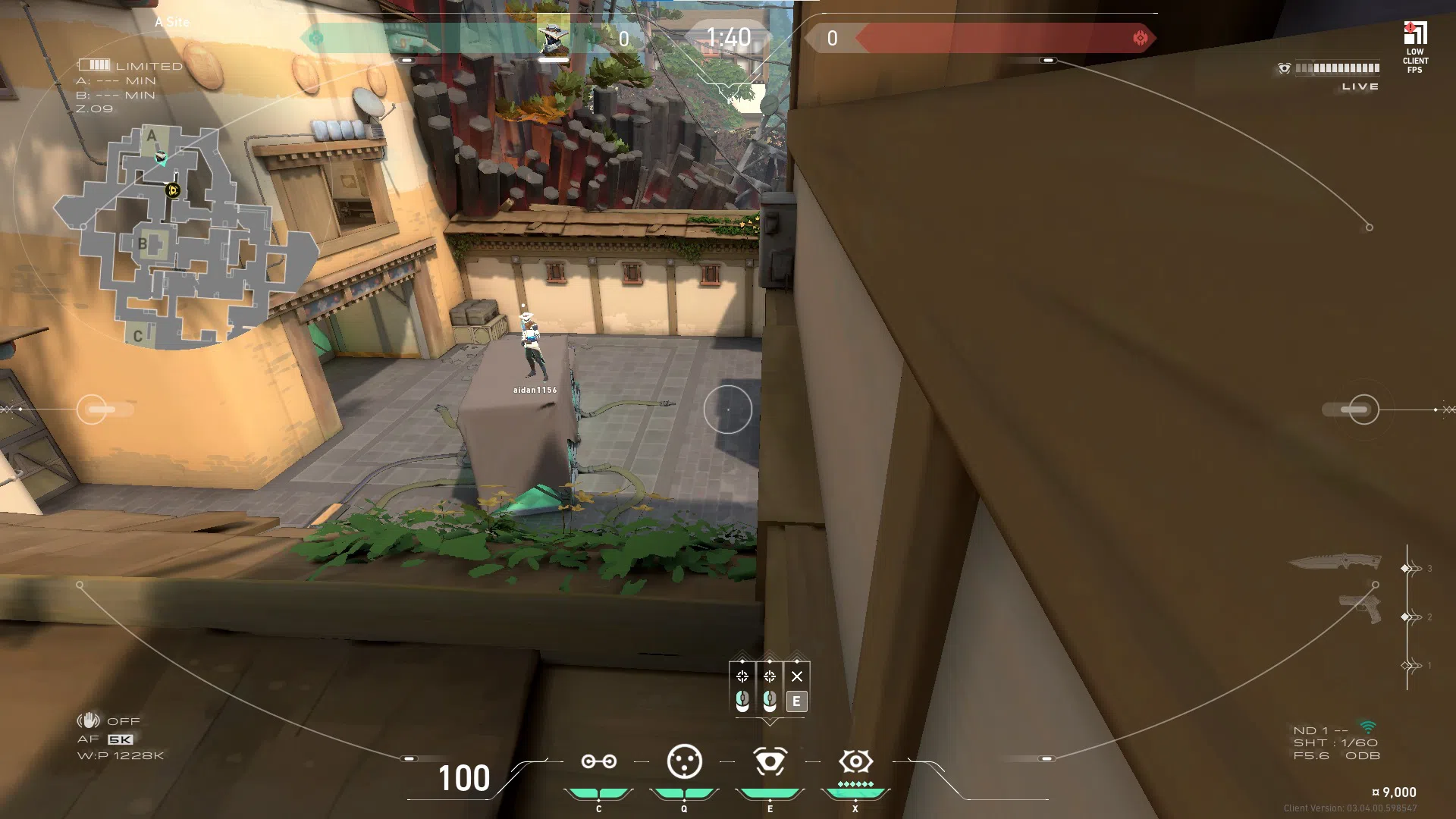 Cypher Spycam on Haven Defense Site A — step 3 of 3: Result