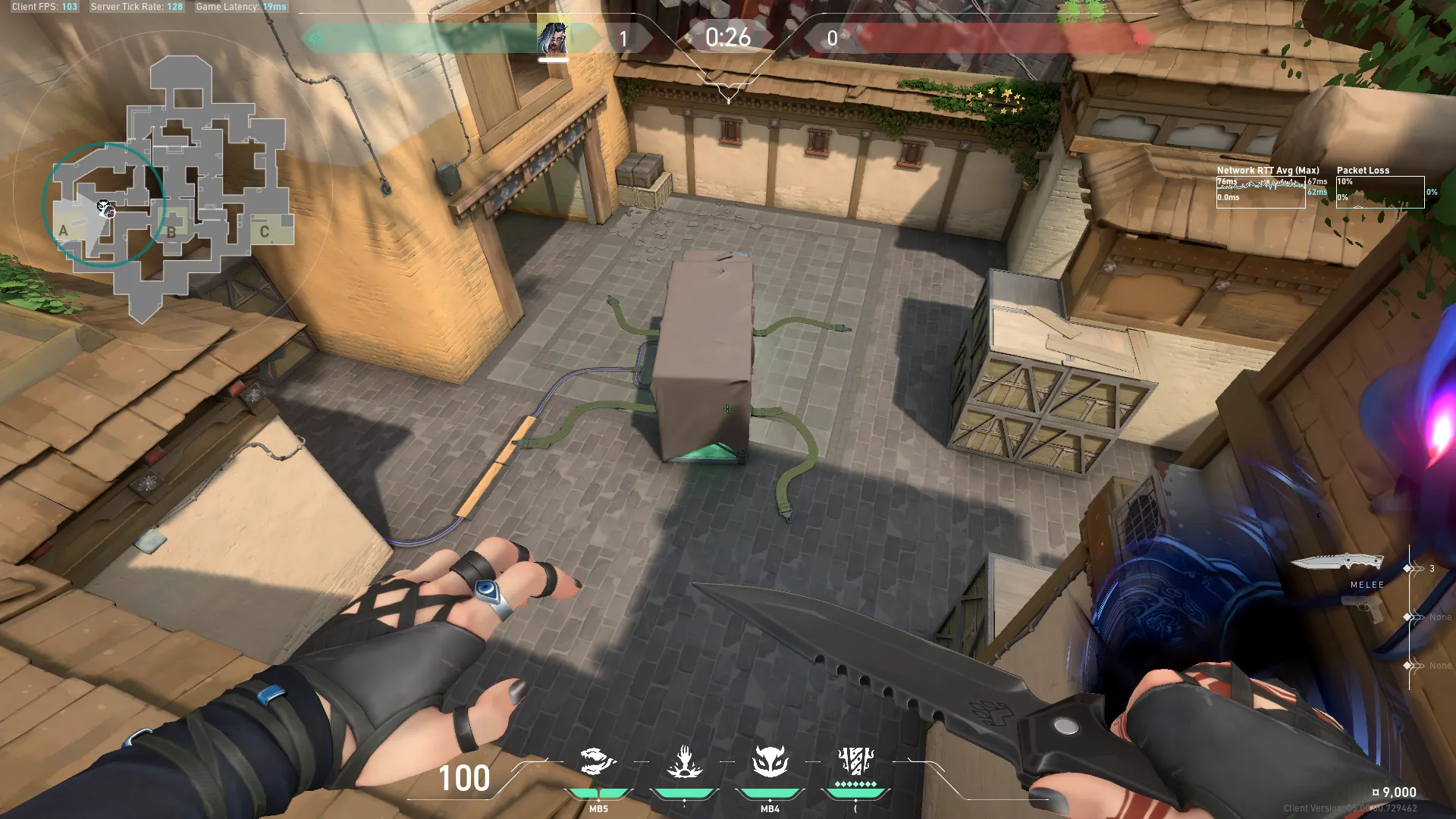 Fade Haunt on Haven Defense Site A — step 3 of 3: Result