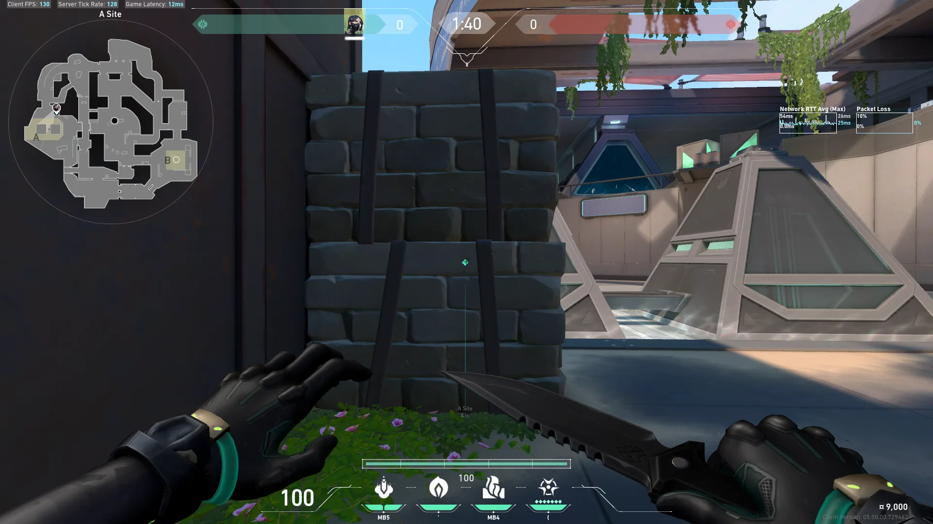Viper Snake Bite on Breeze Defense Site A — step 1 of 6: Position — where to stand