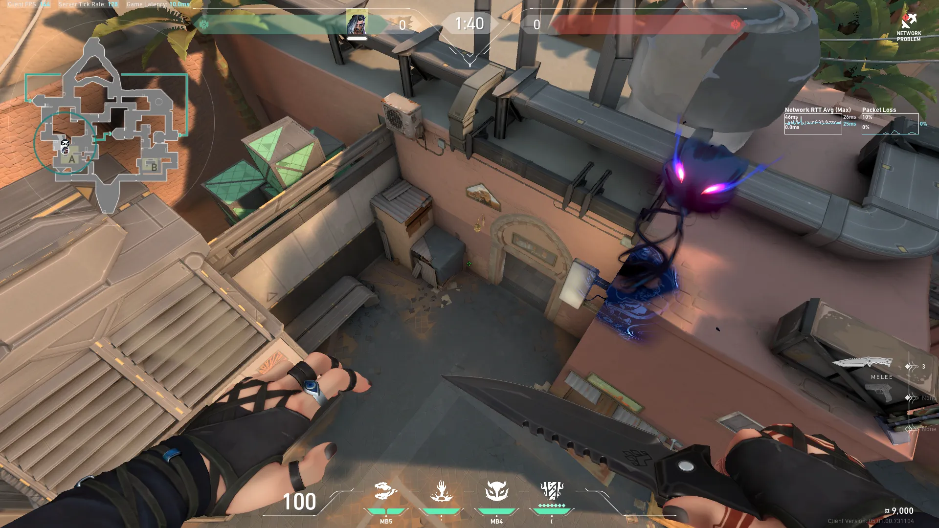 Fade Haunt on Bind Attack Site A — step 3 of 3: Result