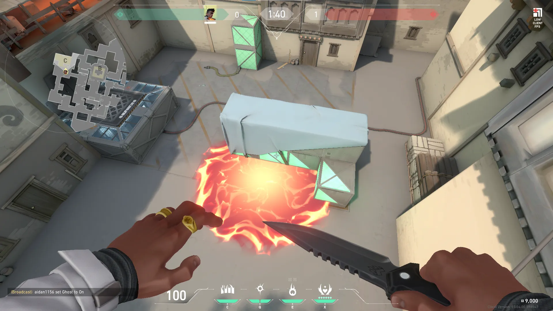Phoenix Hot Hands on Haven Defense Site C — step 3 of 3: Result