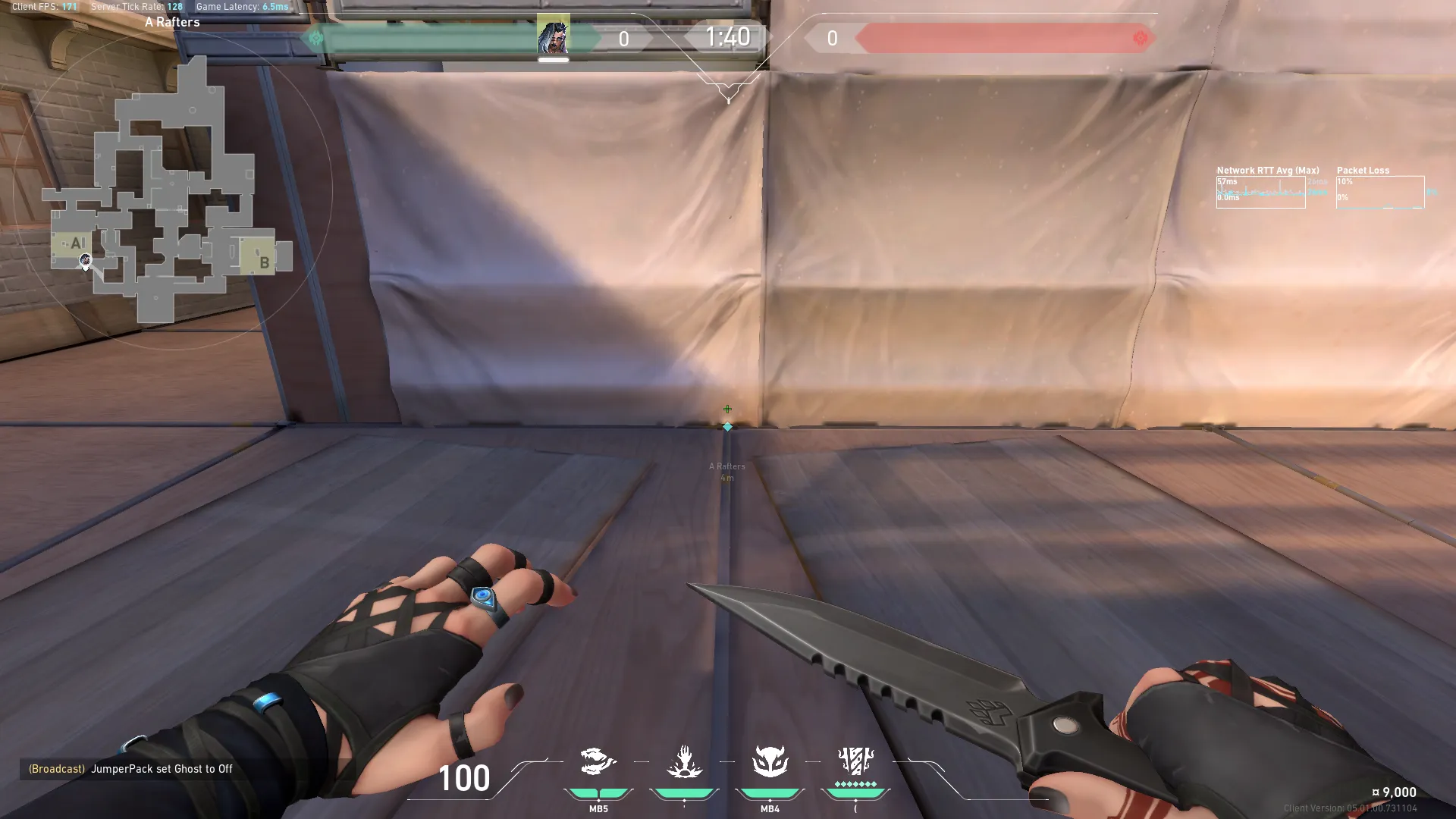 Fade Haunt on Ascent Defense Site A — step 1 of 3: Position — where to stand