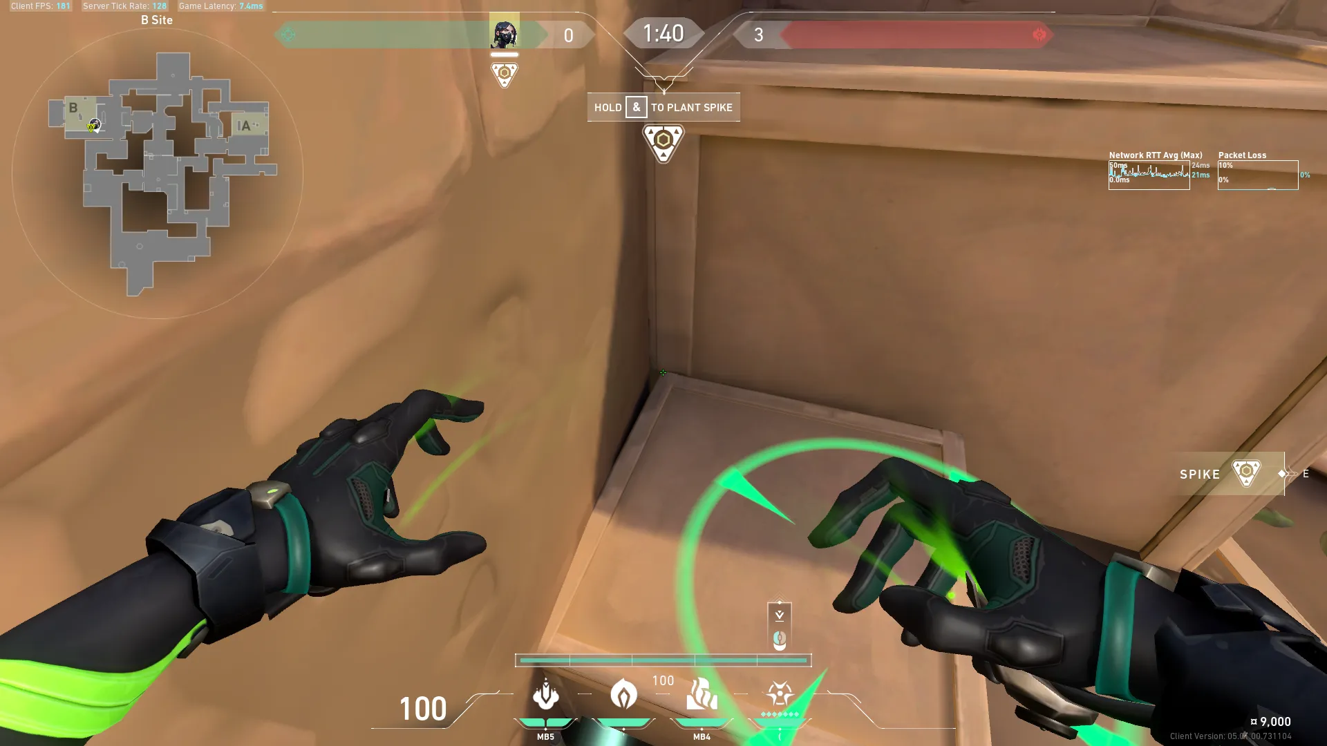 Viper Snake Bite on Ascent Defense Site B — step 2 of 4: Aim — line up the shot