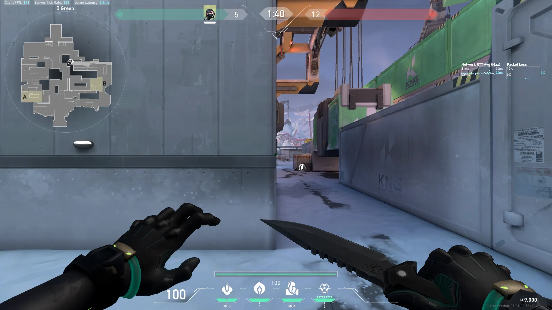 Viper Poison Cloud on Icebox Attack Site B — step 1 of 3: Position — where to stand