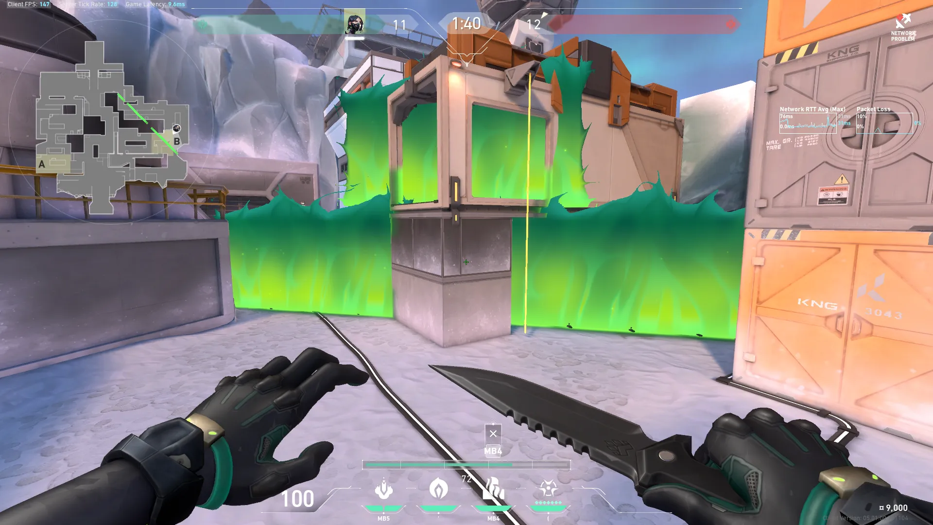 Viper Toxic Screen on Icebox Attack Site B — step 3 of 3: Result