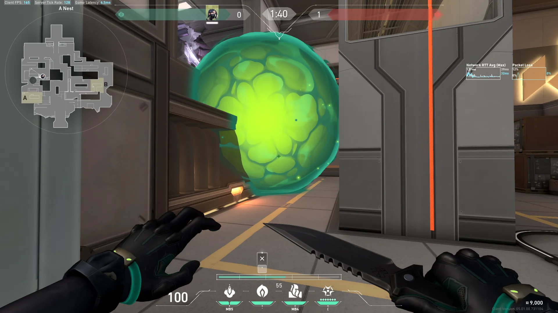 Viper Poison Cloud on Icebox Defense Site A — step 5 of 5: Result