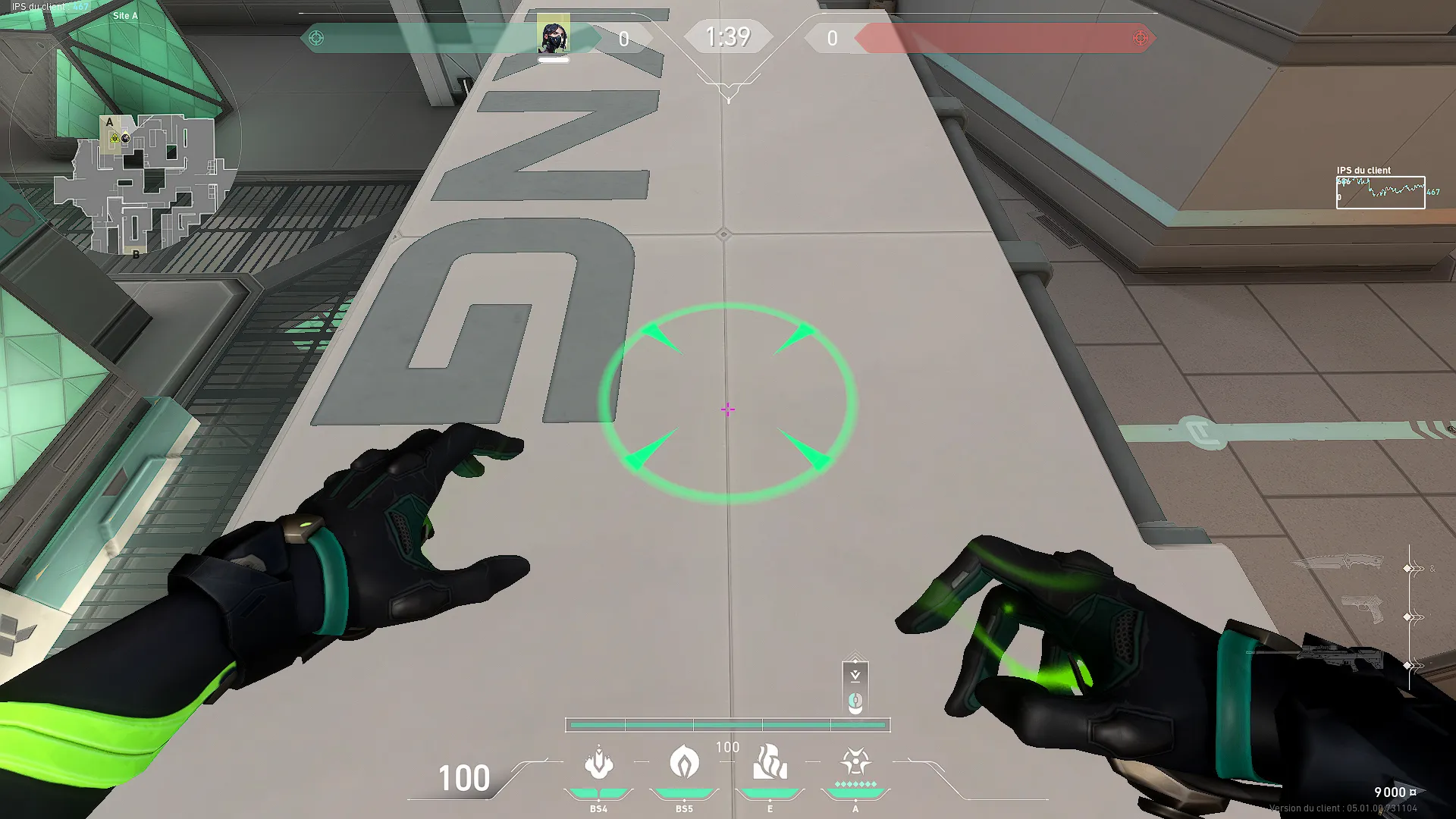 Viper Vipers Pit on Icebox Defense Site A — step 2 of 3: Aim — line up the shot
