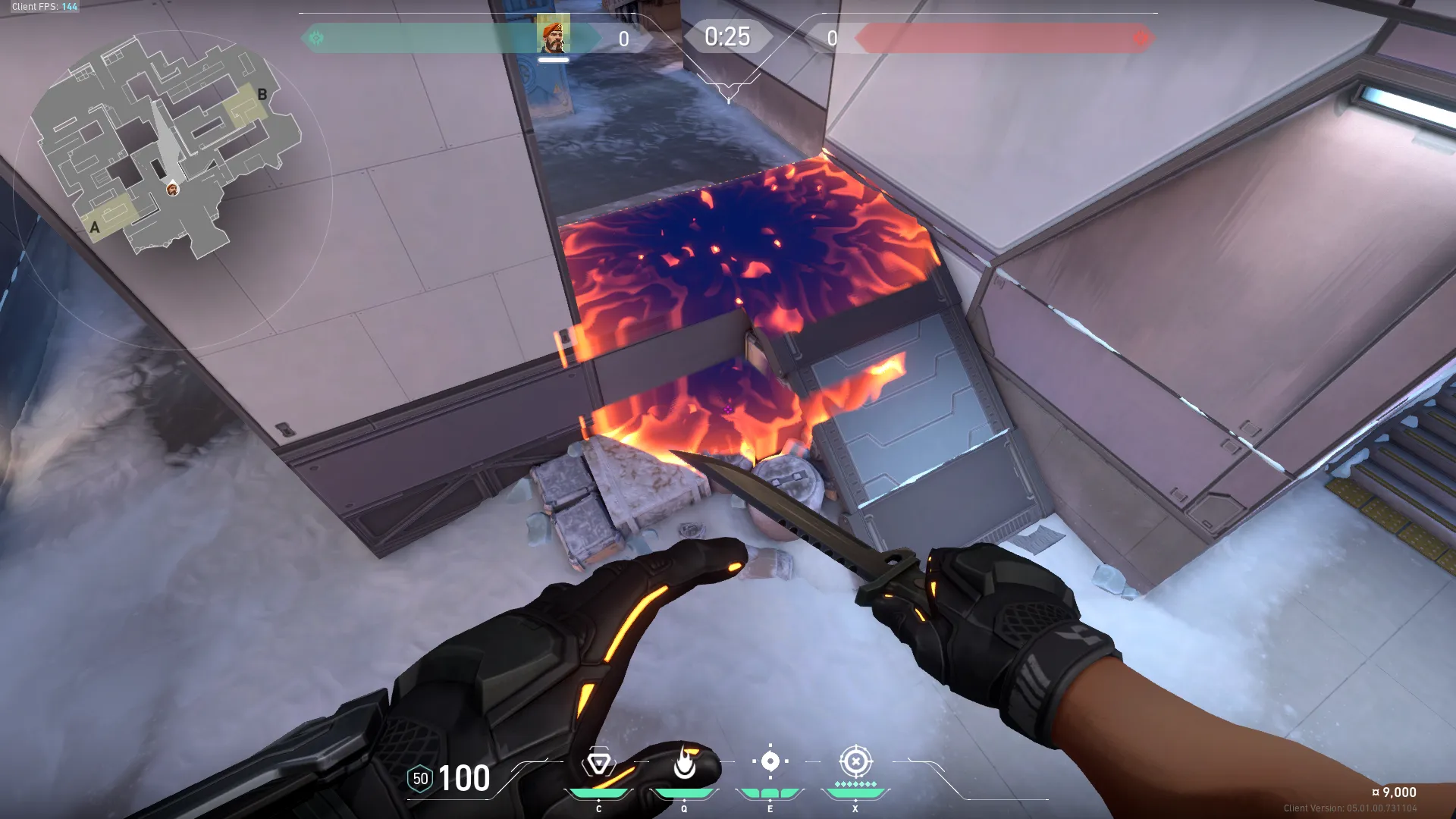 Brimstone Incendiary on Icebox Attack Mid — step 4 of 4: Result