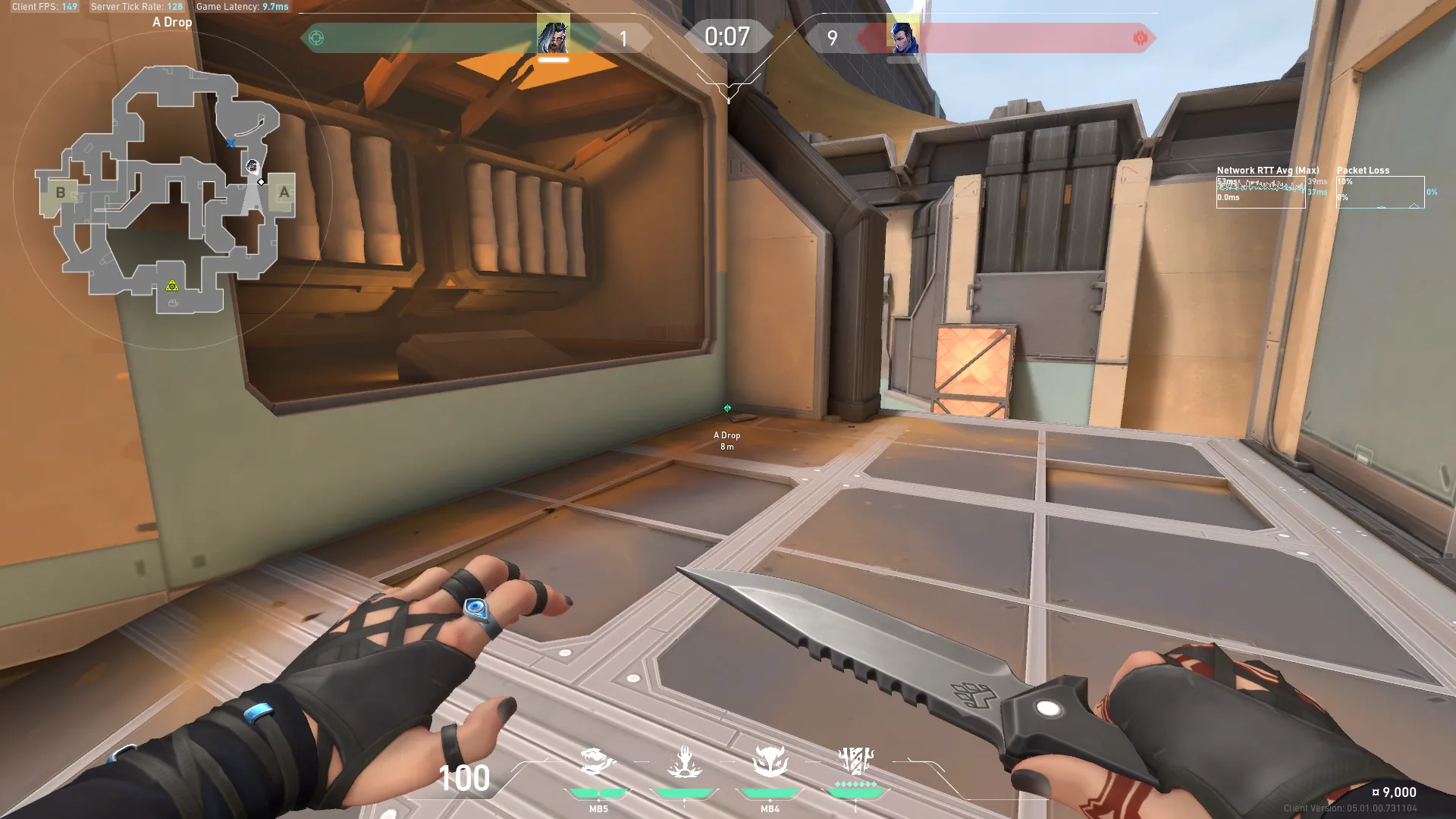 Fade Haunt on Fracture Defense Site A — step 1 of 4: Position — where to stand