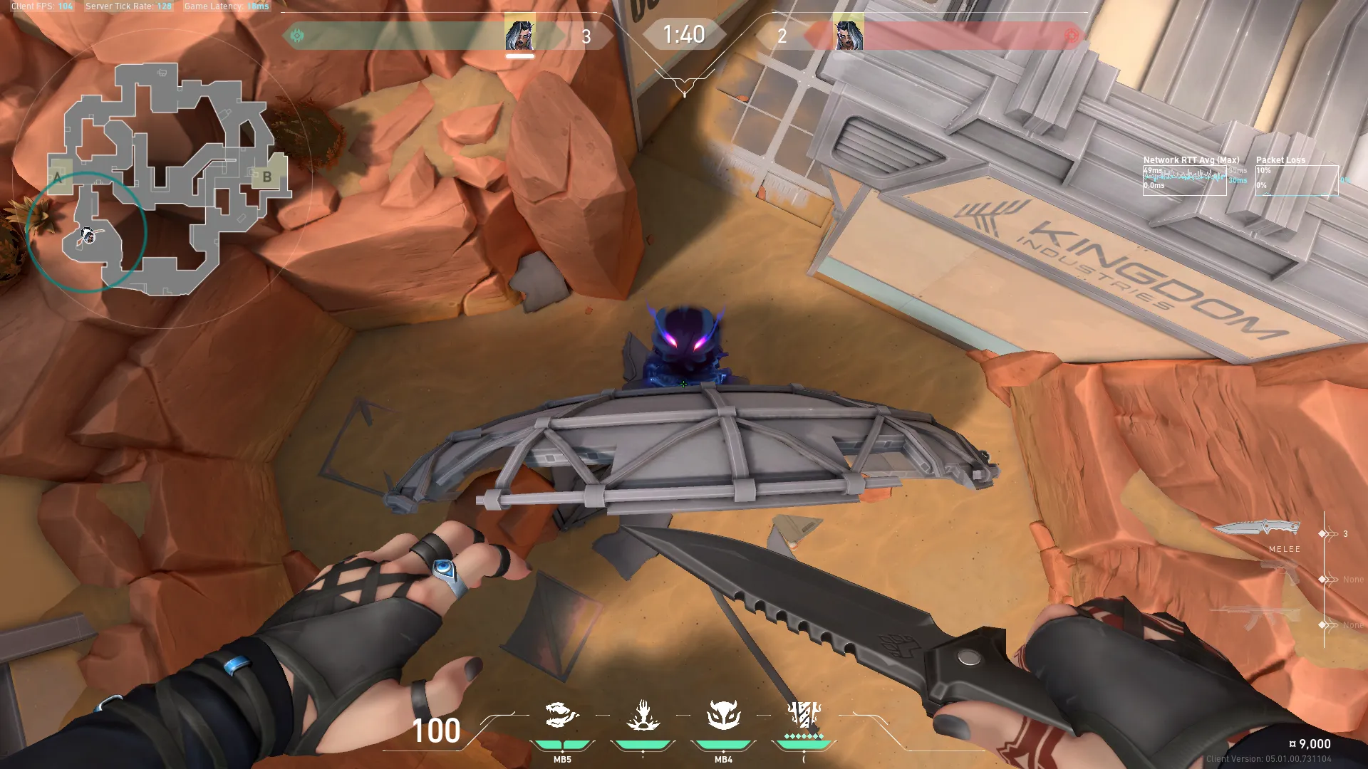 Fade Haunt on Fracture Attack Site A — step 5 of 5: Result