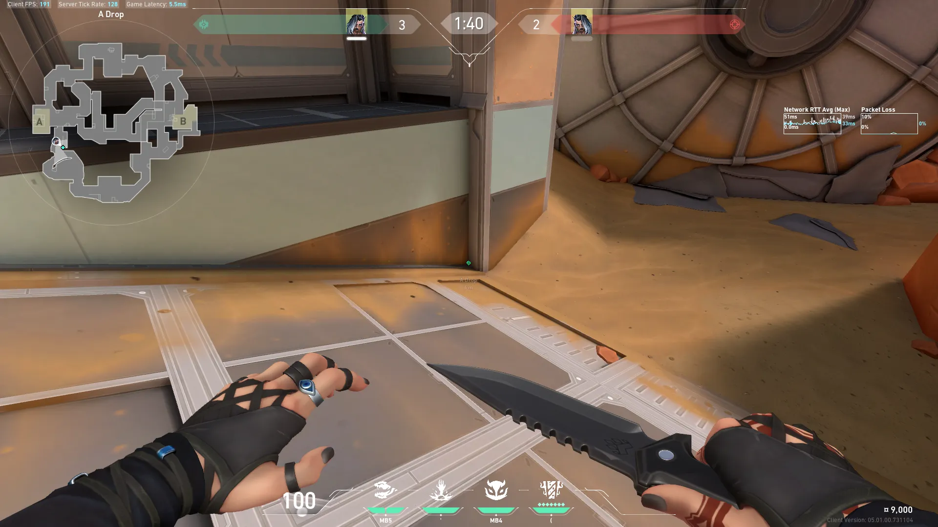 Fade Haunt on Fracture Defense Site A — step 1 of 3: Position — where to stand