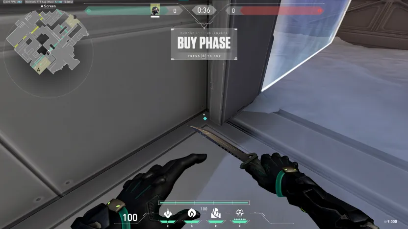 Viper Snake Bite on Icebox Defense Site A — step 1 of 3: Position — where to stand