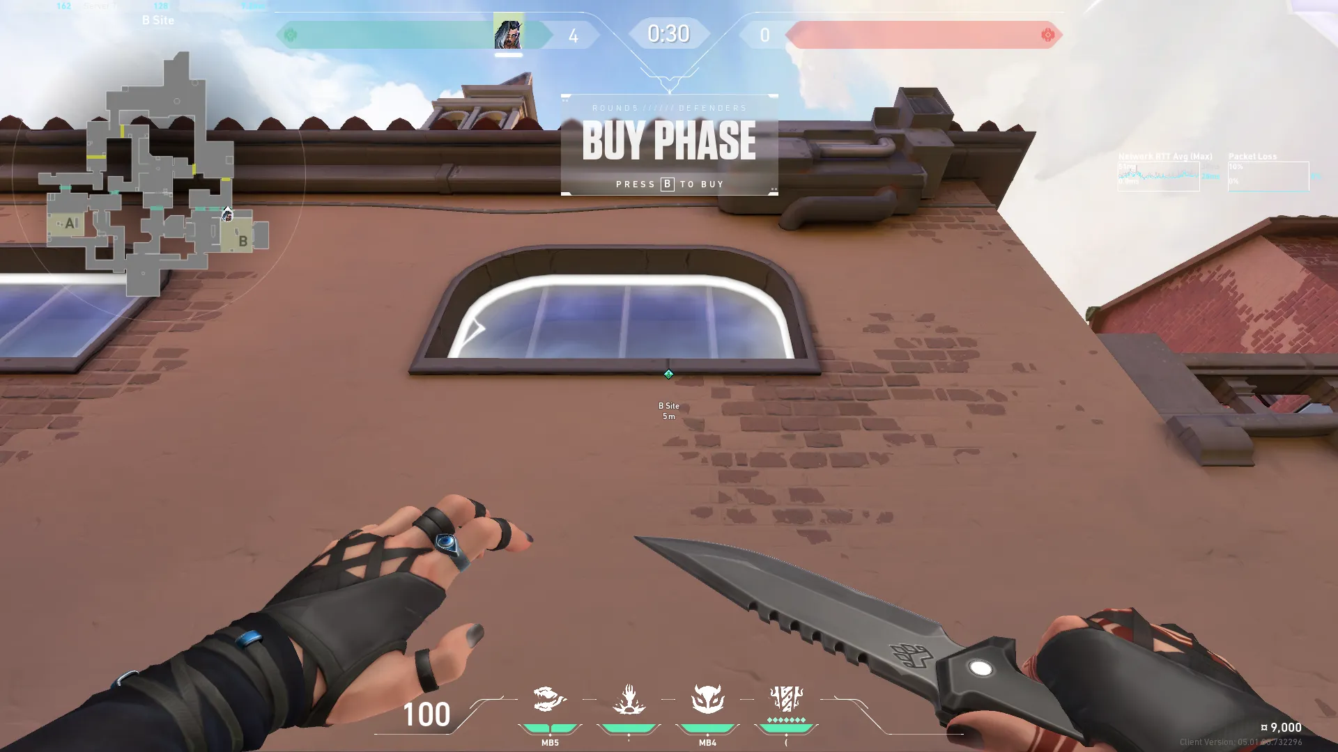Fade Haunt on Ascent Defense Site B — step 1 of 3: Position — where to stand