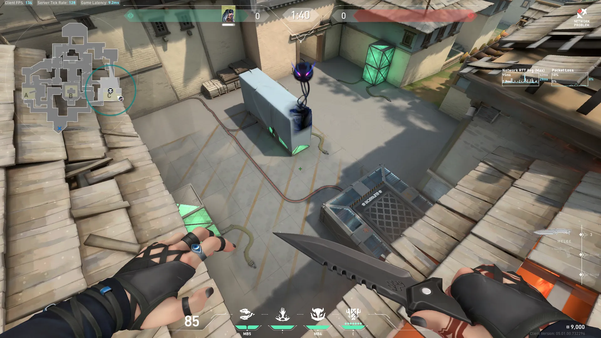 Fade Haunt on Haven Defense Site C — step 3 of 3: Result