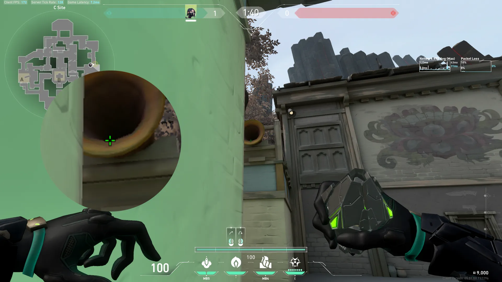 Viper Poison Cloud on Haven Defense Site C — step 2 of 3: Aim — line up the shot