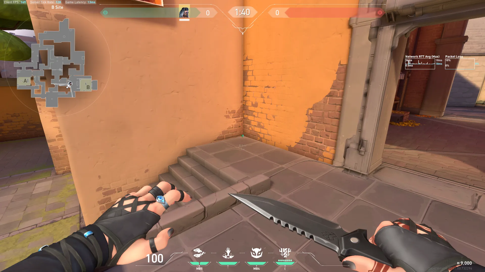 Fade Haunt on Ascent Defense Site B — step 1 of 3: Position — where to stand