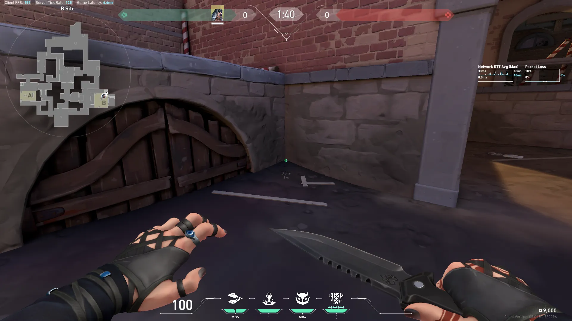 Fade Haunt on Ascent Defense Site B — step 1 of 3: Position — where to stand