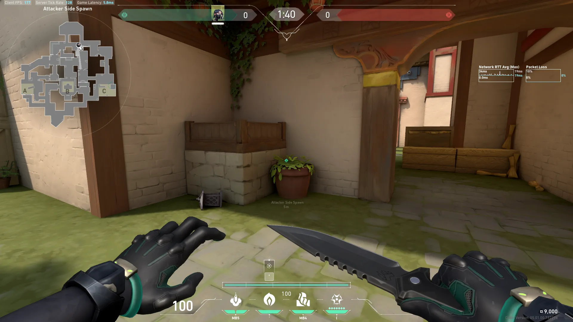 Viper Toxic Screen on Haven Attack Site C — step 1 of 3: Position — where to stand