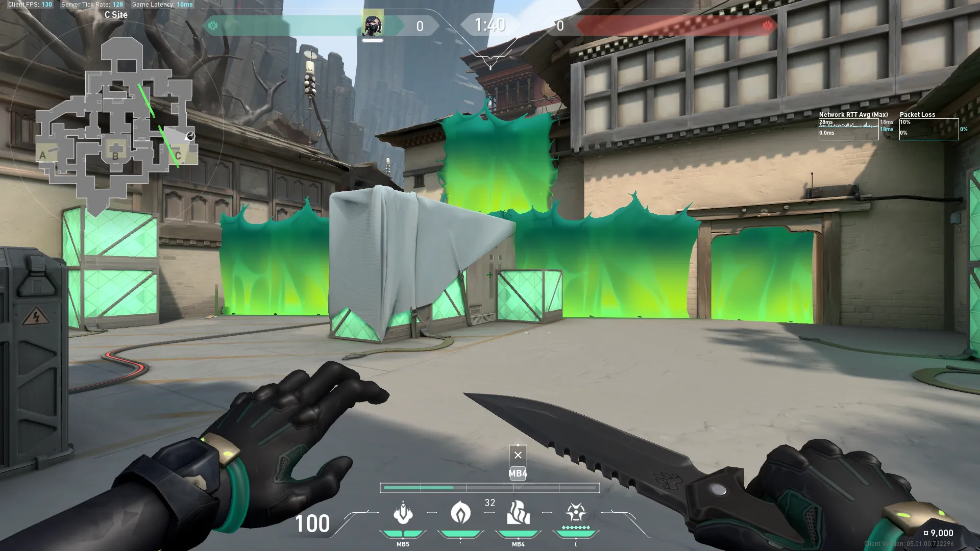 Viper Toxic Screen on Haven Attack Site C — step 3 of 3: Result