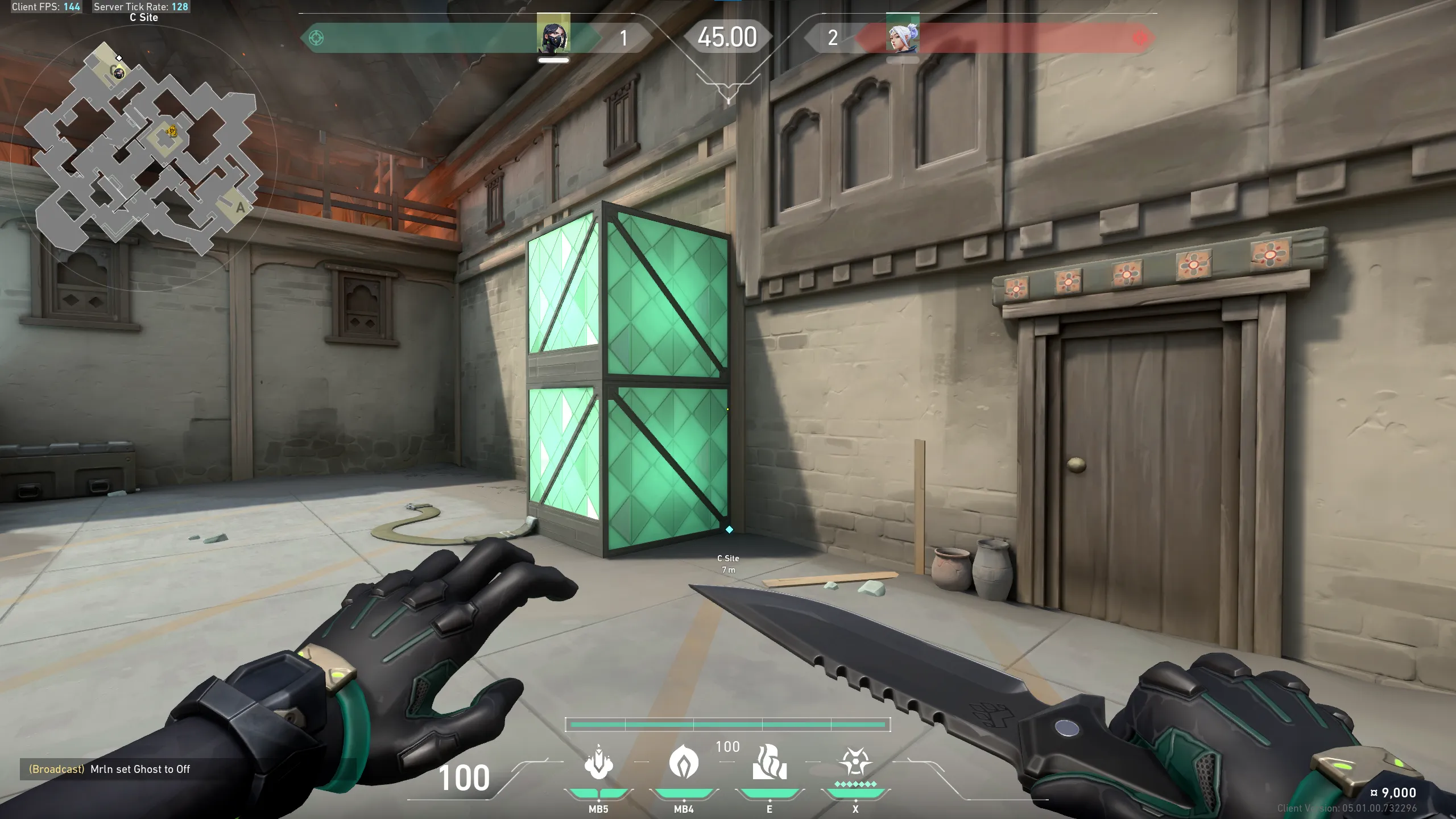 Viper Snake Bite on Haven Attack Site B — step 2 of 4: Aim — line up the shot
