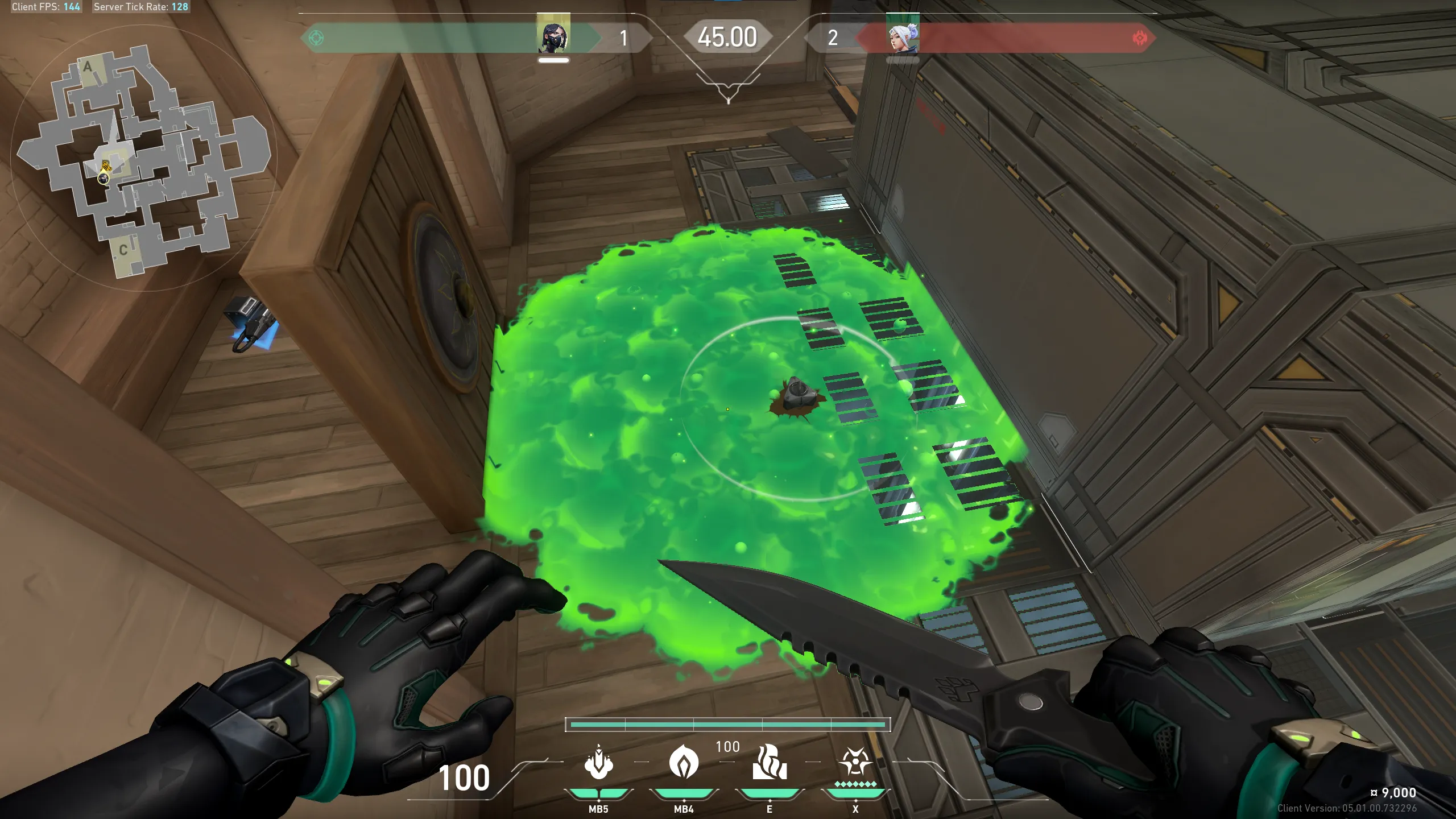 Viper Snake Bite on Haven Attack Site B — step 4 of 4: Result