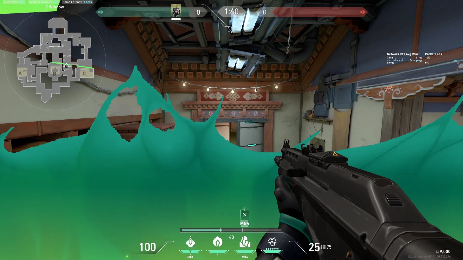 Viper Toxic Screen on Haven Defense Site B — step 4 of 5: Aim — line up the shot