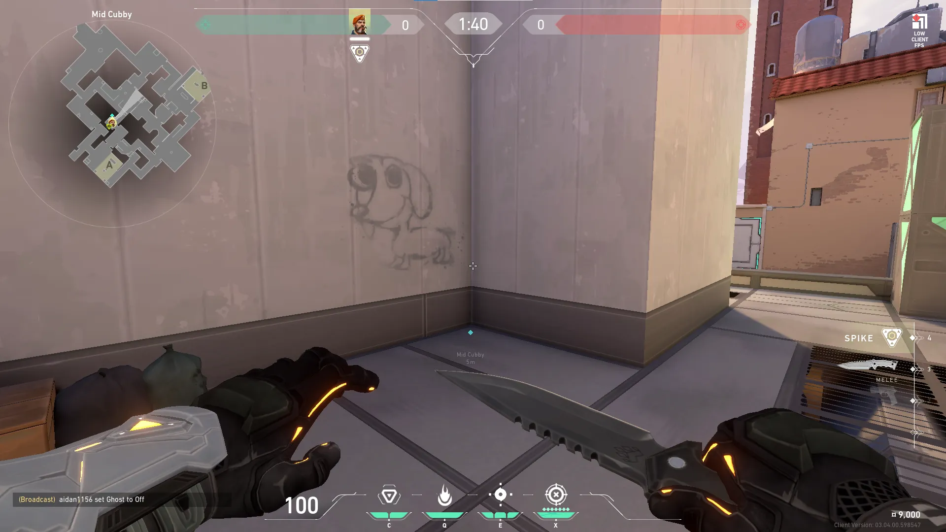 Brimstone Incendiary on Ascent Attack Site A — step 1 of 3: Position — where to stand