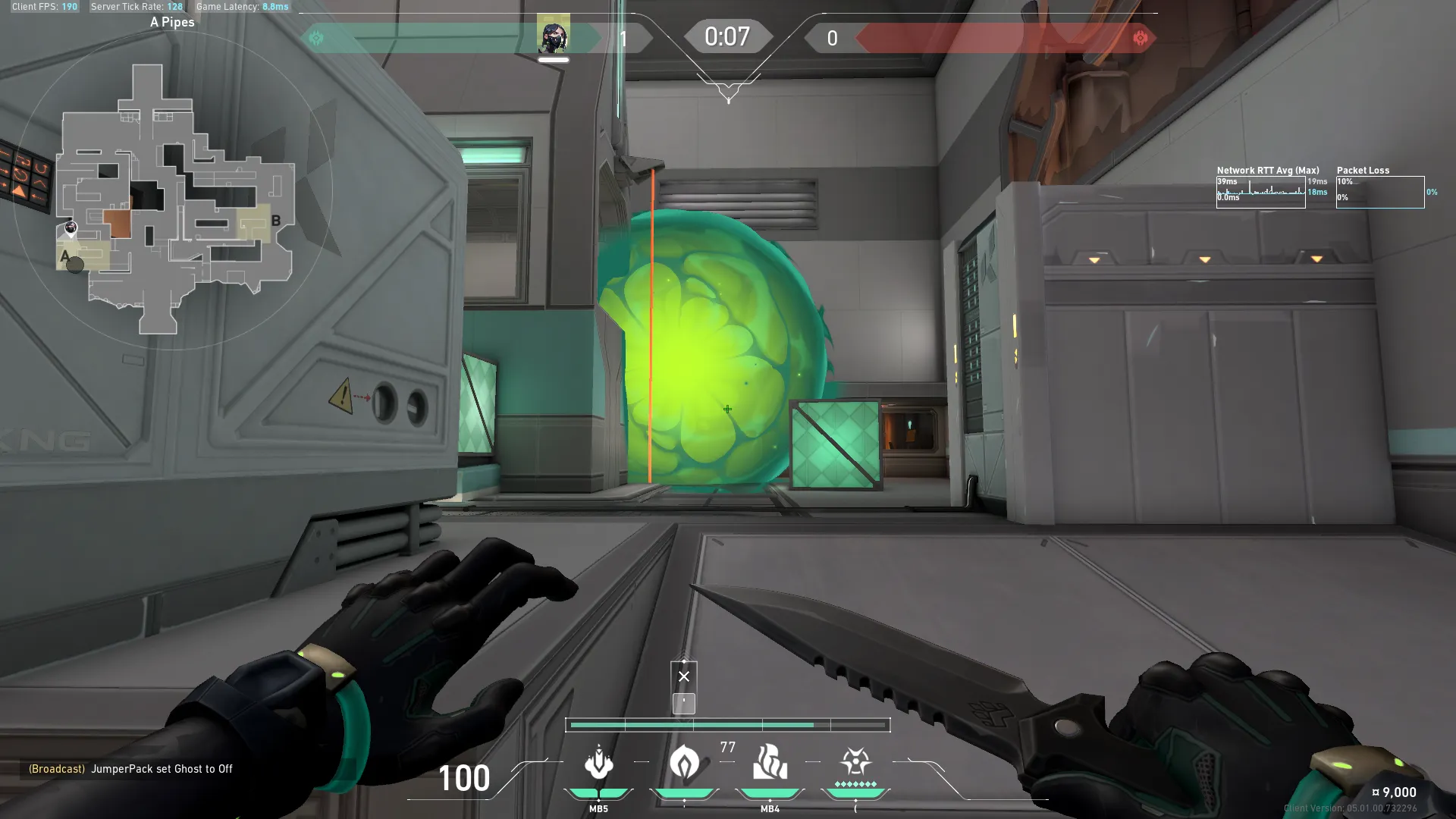 Viper Poison Cloud on Icebox Attack Site A — step 4 of 4: Result