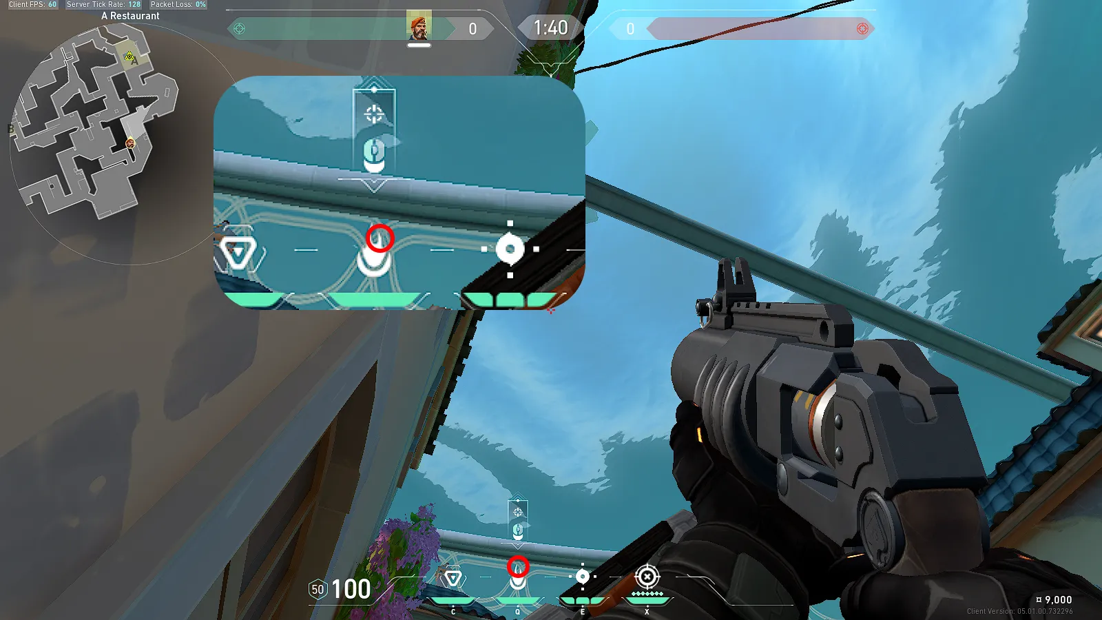Brimstone Incendiary on Pearl Attack Site A — step 3 of 4: Aim — line up the shot