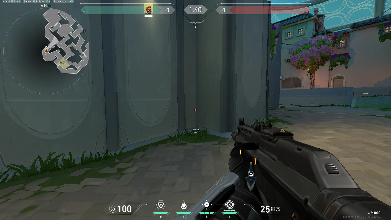 Brimstone Incendiary on Pearl Attack Site A — step 1 of 3: Position — where to stand