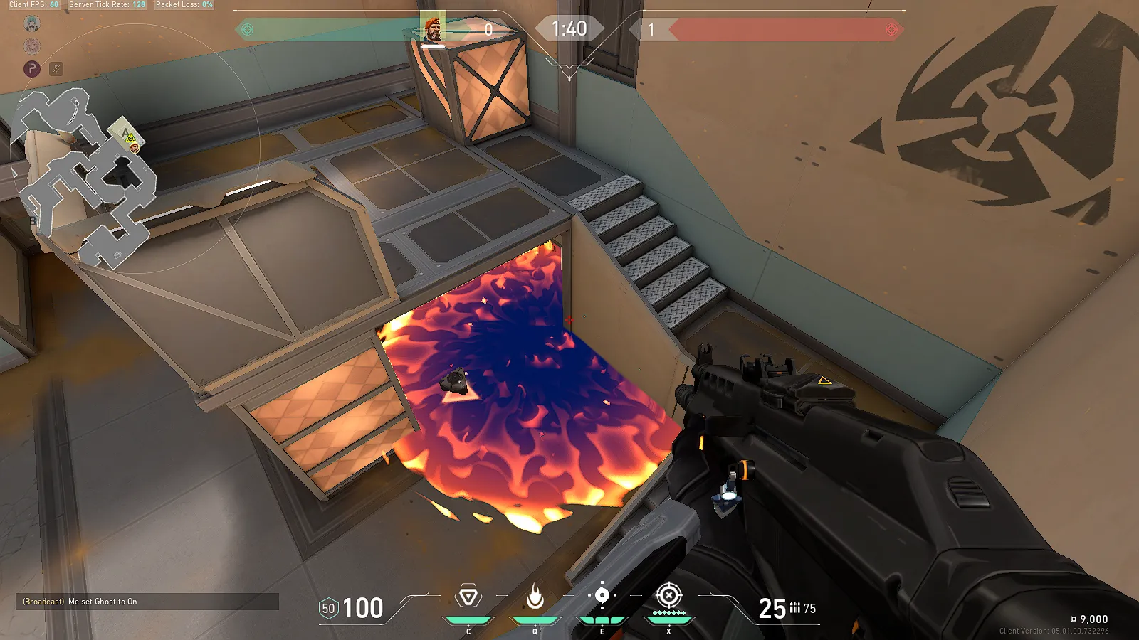 Brimstone Incendiary on Fracture Attack Site A — step 4 of 4: Result