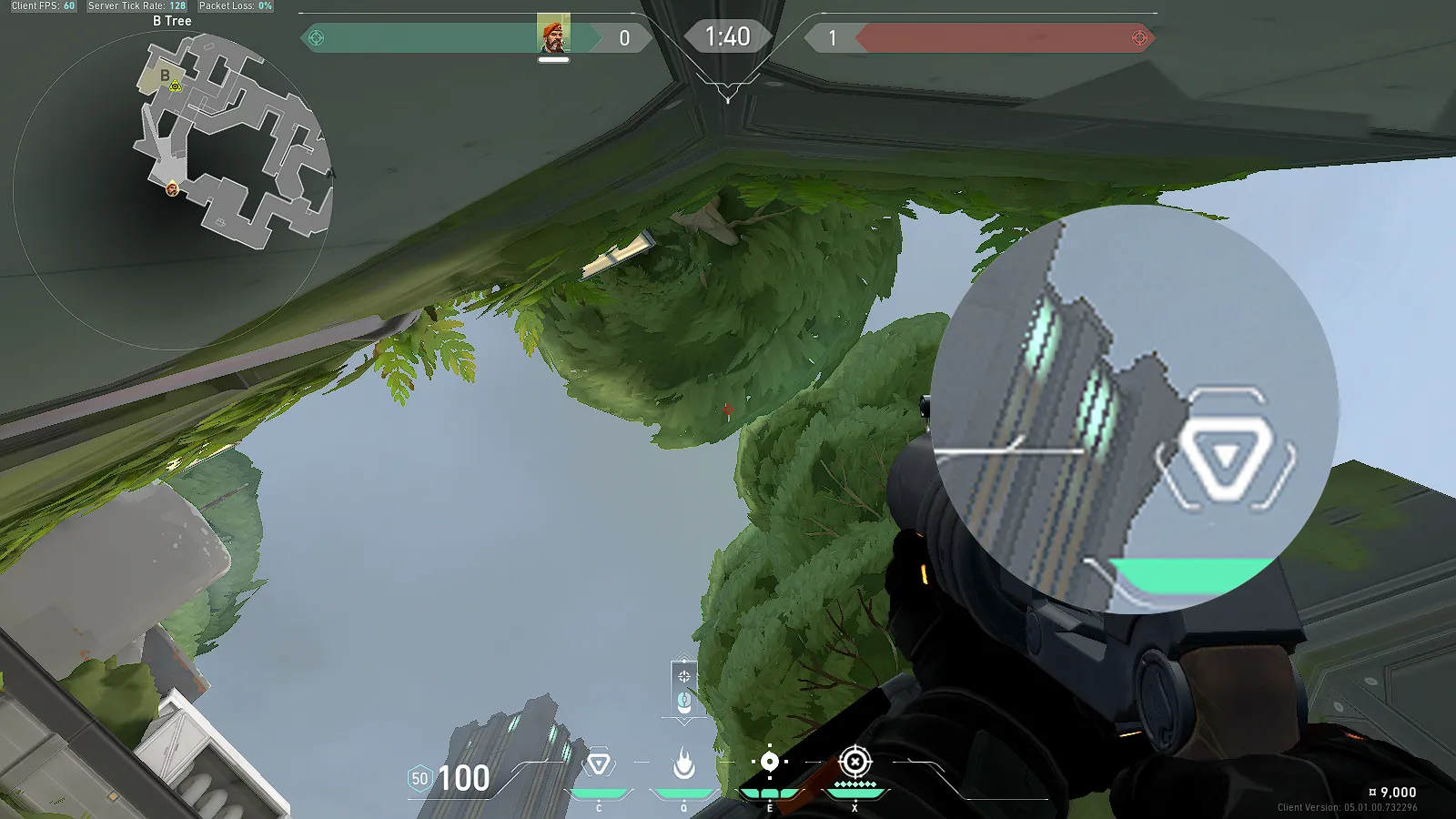 Brimstone Incendiary on Fracture Attack Site B — step 3 of 4: Aim — line up the shot
