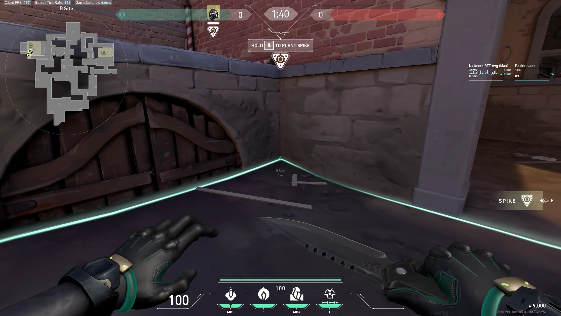 Viper Vipers Pit on Ascent Defense Site B — step 1 of 6: Position — where to stand