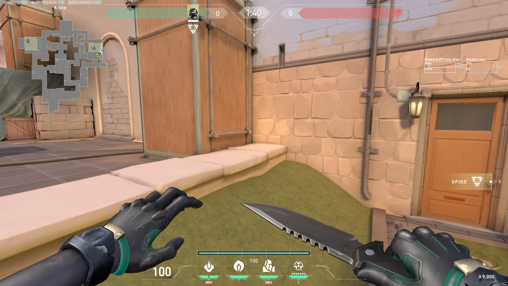 Viper Vipers Pit on Ascent Defense Site A — step 1 of 6: Position — where to stand