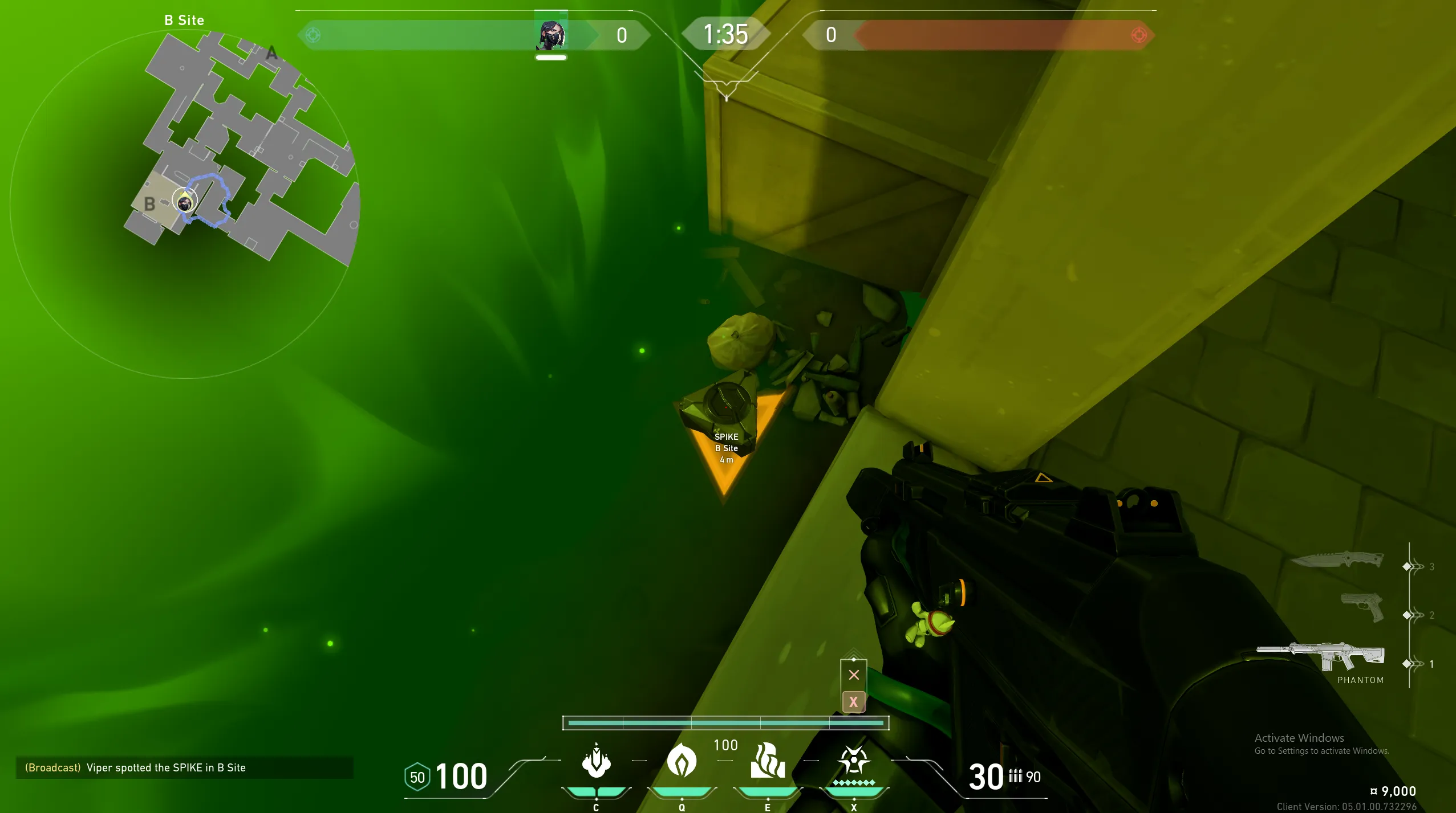 Viper Vipers Pit on Ascent Attack Site B — step 3 of 3: Result