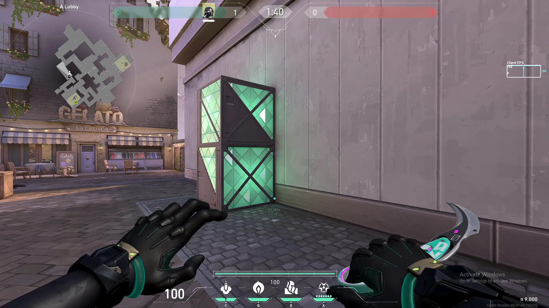 Ascent a Lobby to Hell Plant Molly — Viper lineup on Ascent