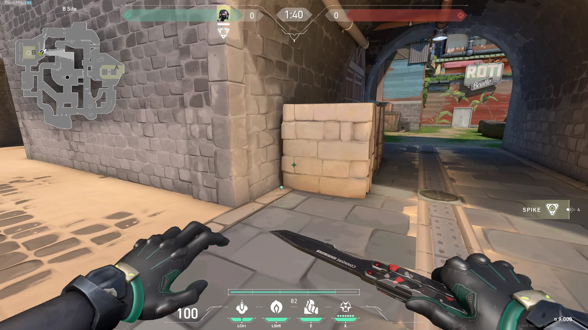 Viper Toxic Screen on Breeze Attack Mid — step 1 of 3: Position — where to stand