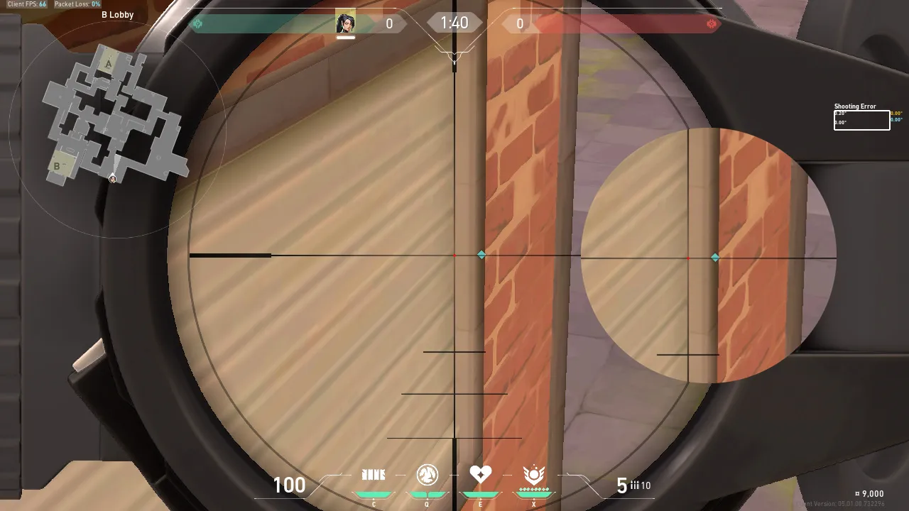 Sage Barrier Orb on Ascent Attack Mid — step 3 of 4: Aim — line up the shot