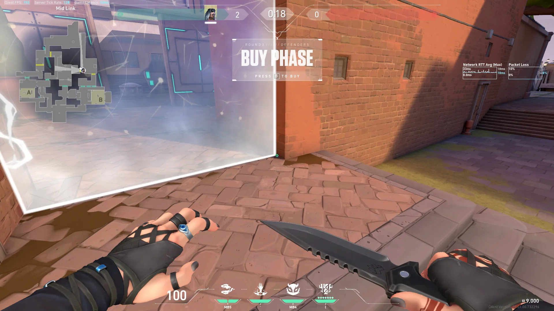 Fade Haunt on Ascent Attack Mid — step 1 of 5: Position — where to stand
