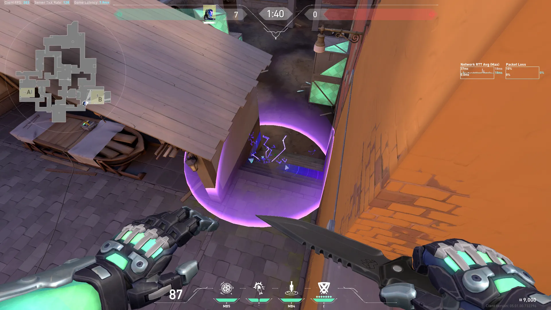 KAY/O Frag_Ment on Ascent Attack Site B — step 4 of 4: Result