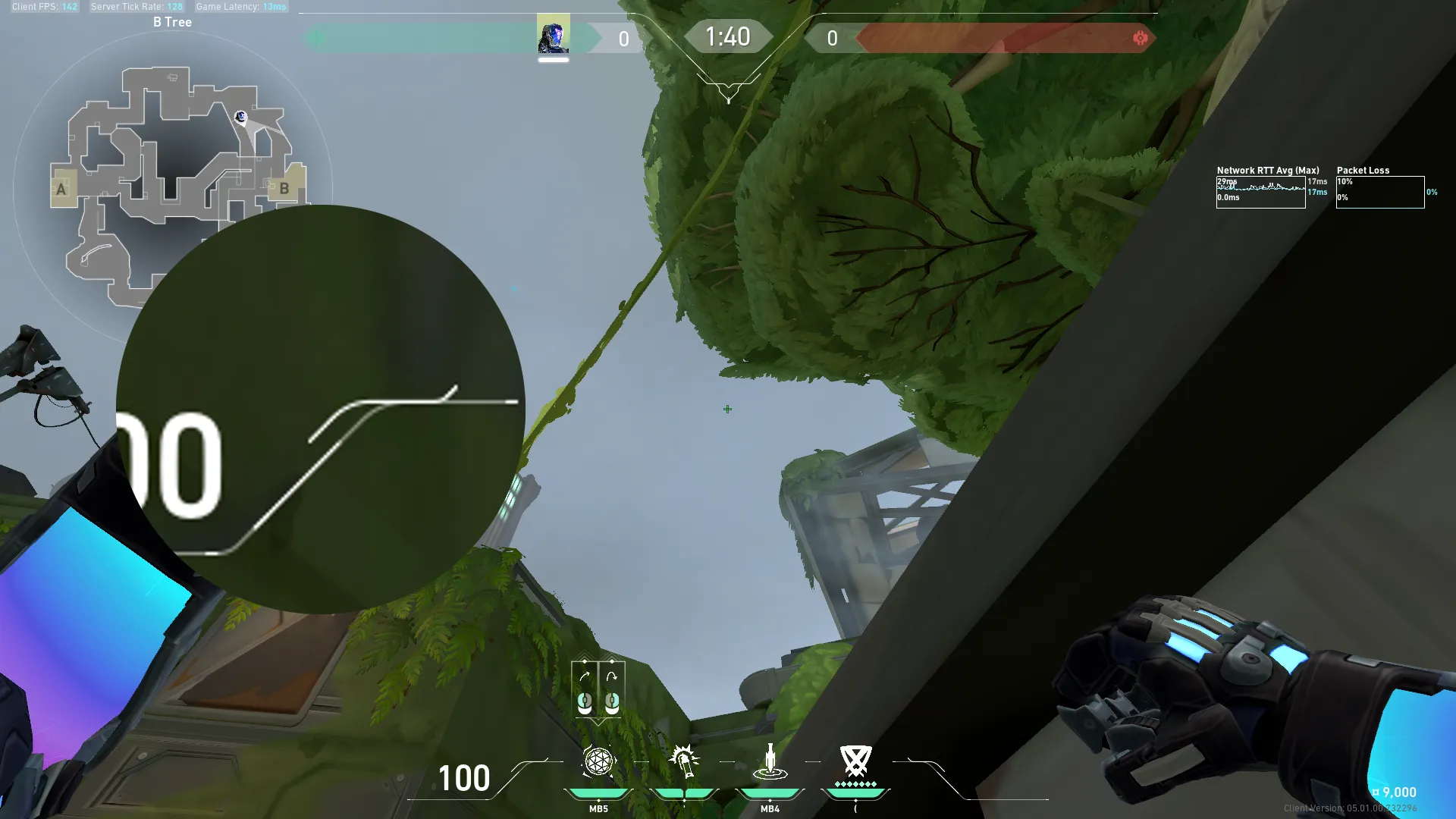 KAY/O Frag_Ment on Fracture Attack Site B — step 2 of 3: Aim — line up the shot
