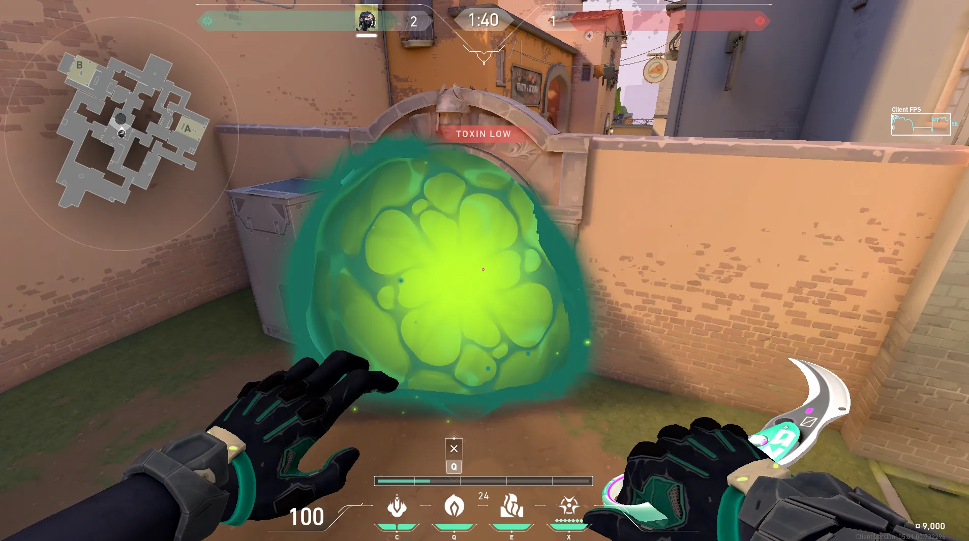Viper Poison Cloud on Ascent Attack Mid — step 3 of 3: Result